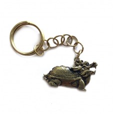 Keychain Kura-kura Naga Pipih