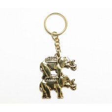 Keychain Gajah Kembar