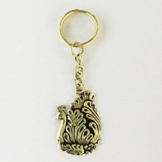 Keychain Burung Merak